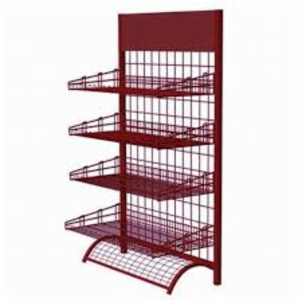 Display Stand - Metal Frame, Adjustable Height, Sturdy Base | Ideal For Trade Shows, Retail Displays, Versatile Usage, Easy Setup