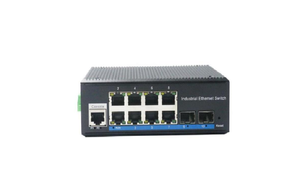8-port 10//100/1000BASE-TX+2G SFP Managed Industrial Switch