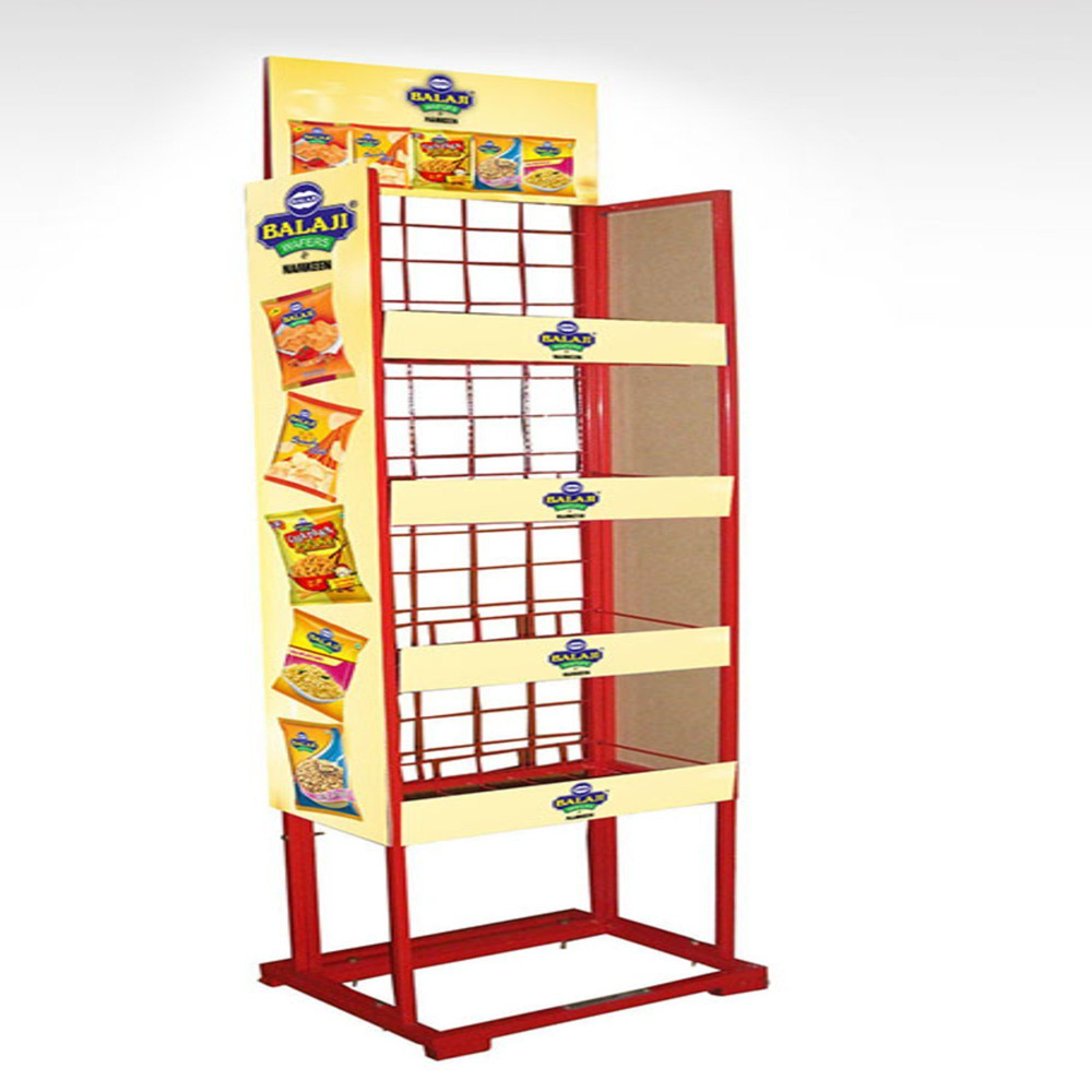 Display Stands - Metal Construction | Stylish Design, Versatile For Retail And Home Use, Ideal For Snacks, Magazines, And Cutlery Display
