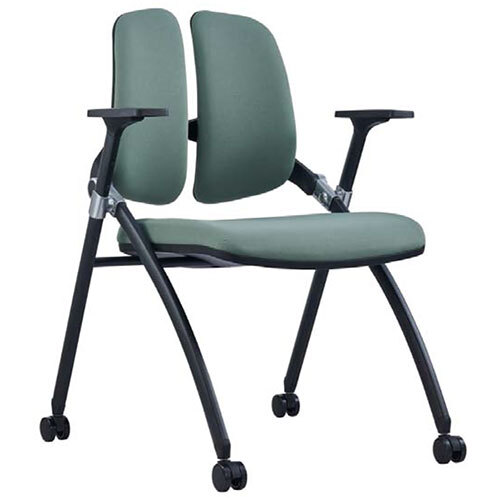 Nd Twin Visitor Chair With Castors - Feature: Good Quality