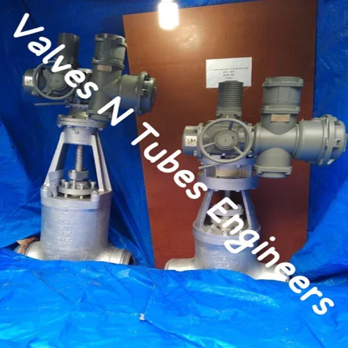 Audco High Pressure Gate Valve - Corrosion-Resistant Mild Steel, 12 Inch Port Size | Hydraulic Operation for High Pressure Air Applications