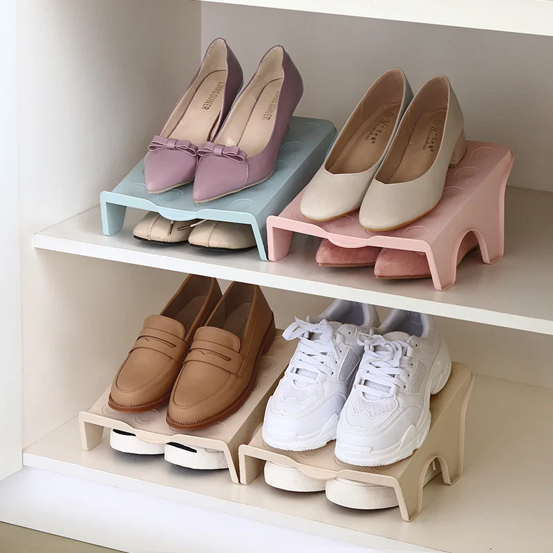 Shoe Stand Plastic Double Shoes Organizer