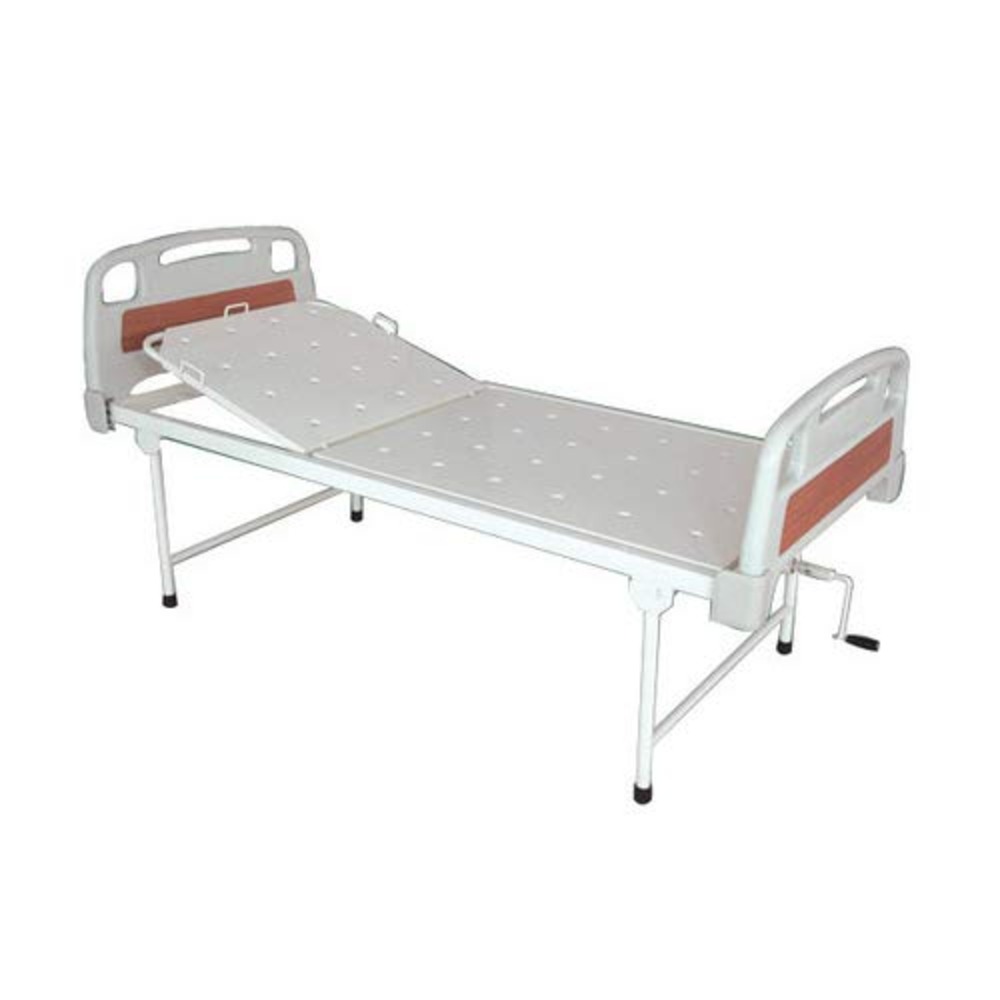 Hospital Semi Fowler Bed Deluxe - Color: White