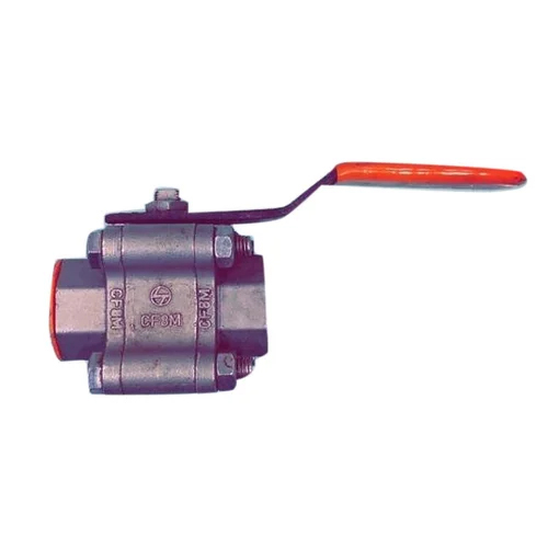 Stainless Steel Ball Valve - Color: Silver