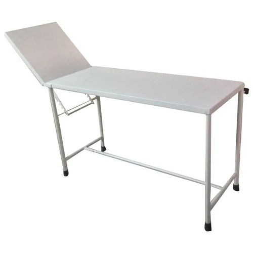 Plain Gynae Examination Table - Color: Silver