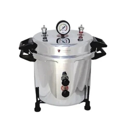 Portable Autoclave - Color: Silver