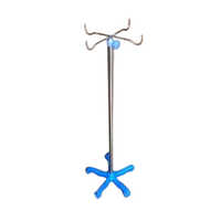 Hospital I V Drip Stand - Color: Silver