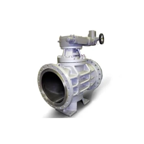 Lubricated Plug Valve - Color: Silver