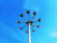 Steel Round High Mast Lighting Pole