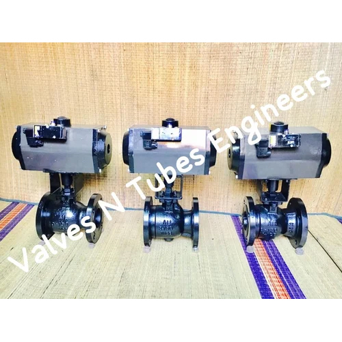 Cast Steel Corrosion Proof Pneumatic Ball Valve - Port Size: 2 Inch