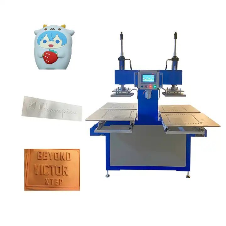 Automatic PVC Rubber Garment Label Making Machine