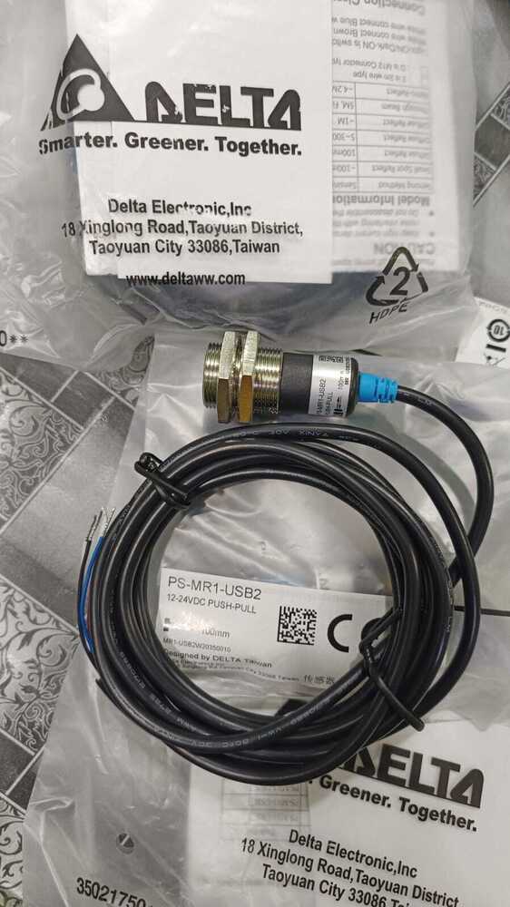 DELTA PHOTOELECTRIC SENSOR 12-24VDC, PS-MR1-USB2