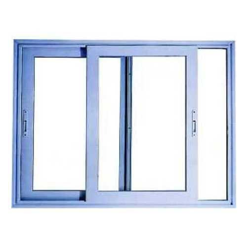 4Mm Bathroom Upvc Sliding Window - Color: Blue