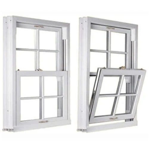 12Mm Upvc Sash Windows - Color: White