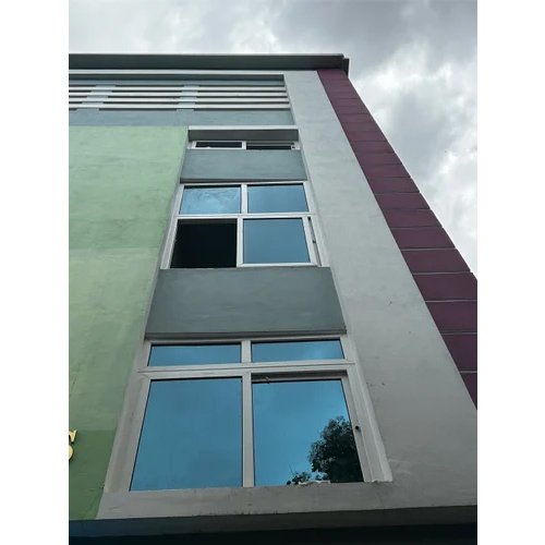 Black Colour Upvc Window - Color: White