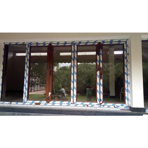 Golden Oak Dark Oak Color Upvc Windows - Color: Brown