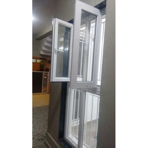 7Mm Aluminum Hinged Window - Color: White