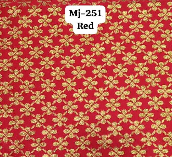 Brocade God Fabrics - Cotton, Customizable Size, Multi-color Options | Elegant Indian-style Cushion With Washable Brocade Design
