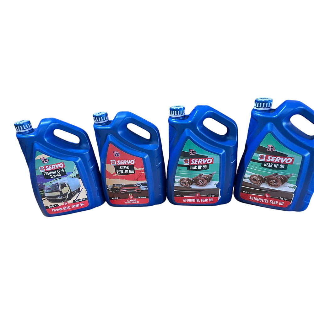 Servo Gear And Engine Oil - Pack Type: Can