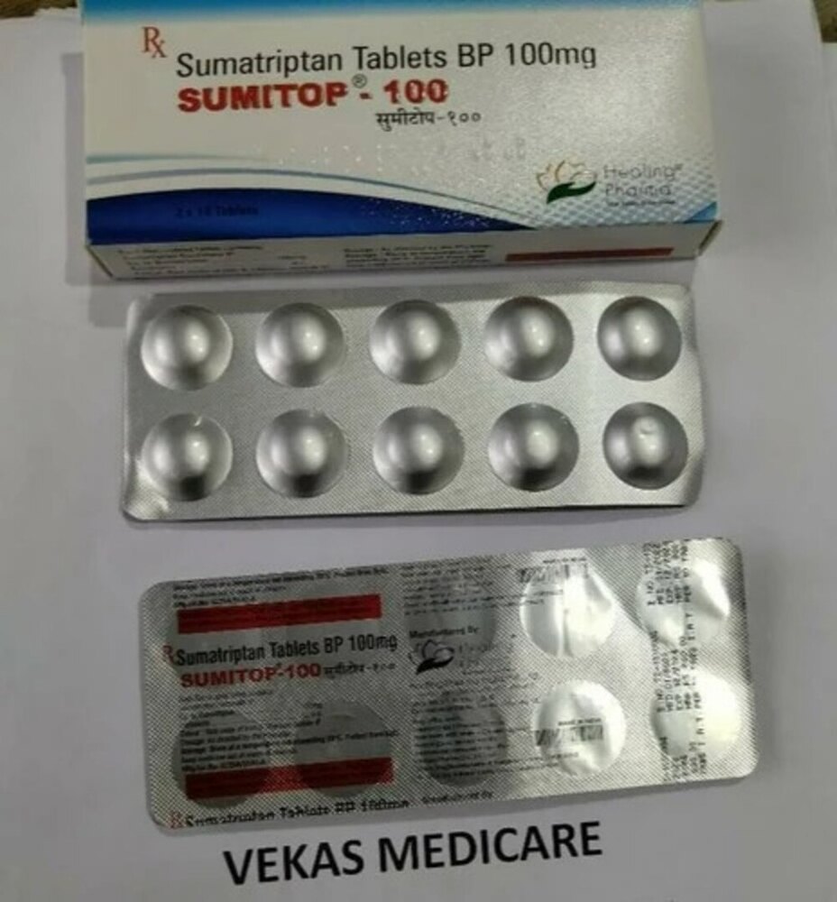 Sumatriptan Tablets BP 100mg