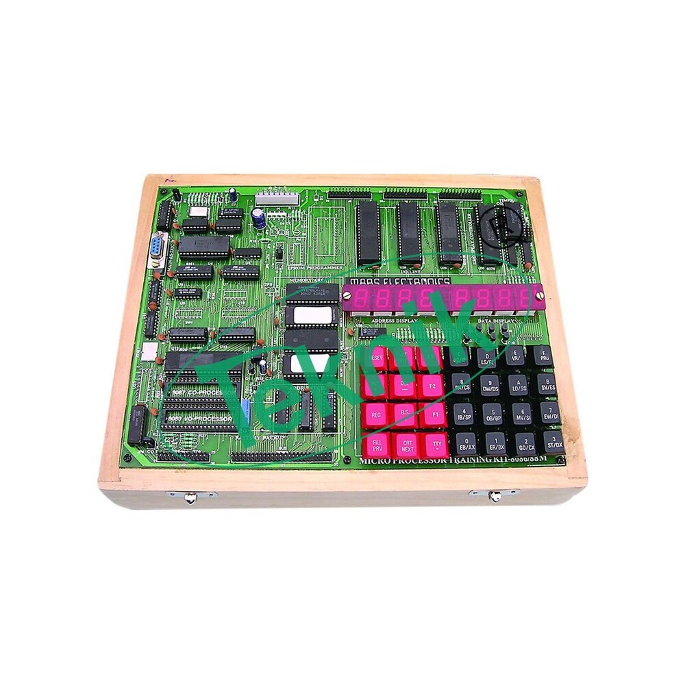 8086 Microprocessor Training Kit With Inbuilt Power Supply