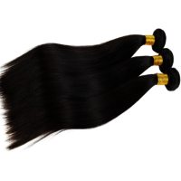 Straight Human Hair Bundles Brazilian Virgin Straight Bundles Hair Extensions Weave Hair Human Bundles For Black Woman