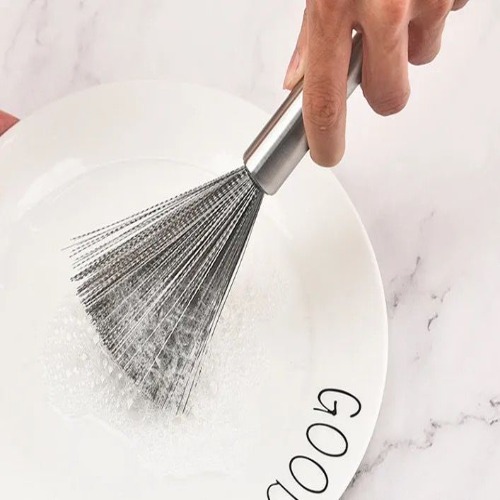 Steel Scrubber Pot Brush