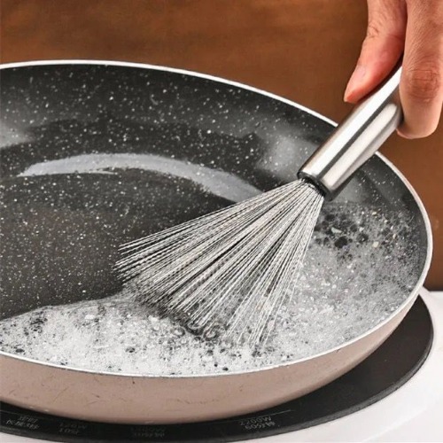 Steel Scrubber Pot Brush
