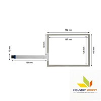 ABON 183x141mm Resistive Touch Screen