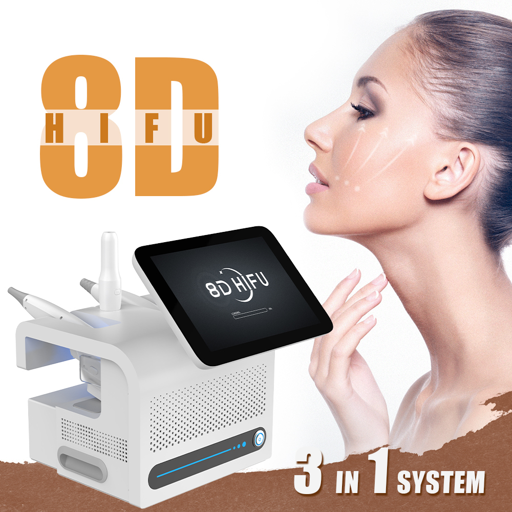 Professional 8D HIFU Machine High Frequency Beauty Device for Skin Tightening