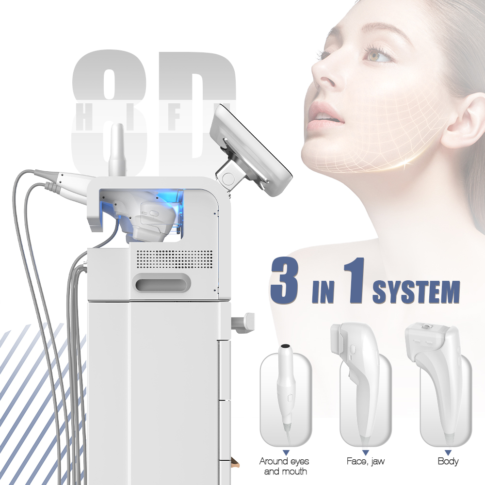 Professional 8D HIFU Machine High Frequency Beauty Device for Skin Tightening