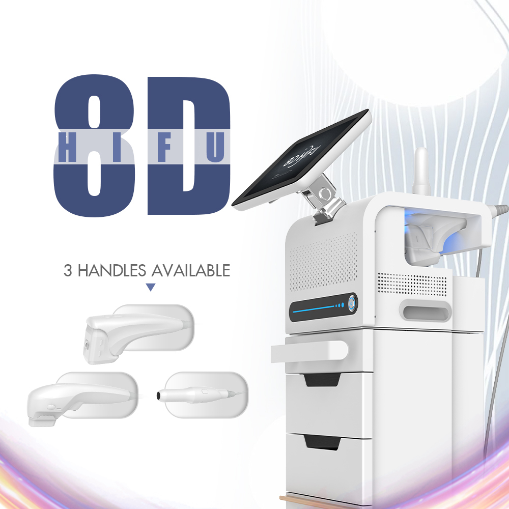 Professional 8D HIFU Machine High Frequency Beauty Device for Skin Tightening