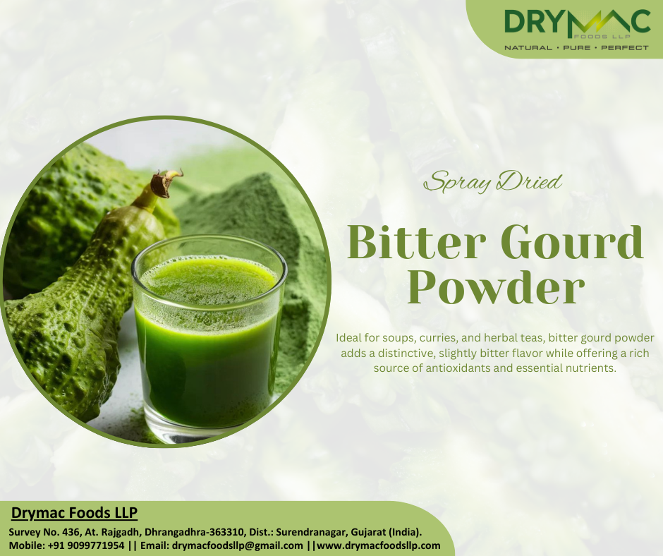 Spray Bitter Gourd Powder - Fine, Water-soluble Powder, 12-month Shelf Life | Rich In Antioxidants, Free From Additives, Ideal For Health Foods & Beverages
