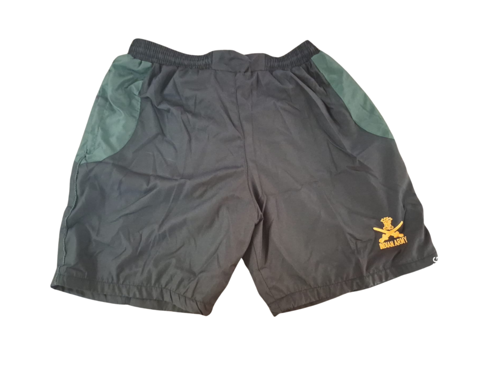 Indian Army Pt Dress - Color: White And Green