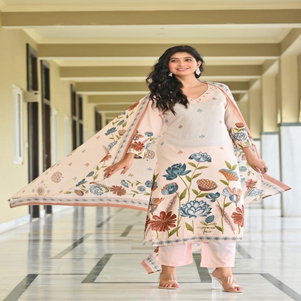 Ladies Long Kurti - Rayon Fabric, XL Size, Available in Various Colors | Breathable, Washable, Trendy Long Sleeve Design for All Seasons
