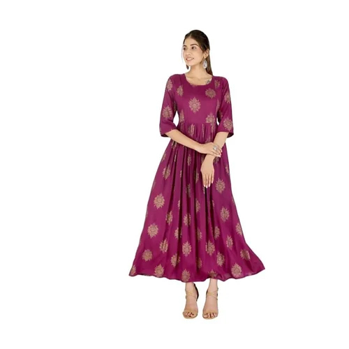 Anarkali Frock Kurti - Color: Different Available