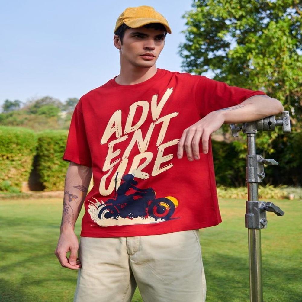 Men'S Drop Shoulder Oversized Tisherts - Color: Different Available