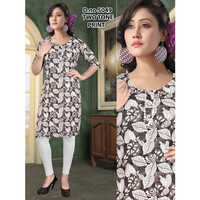 Ladies Designer Cotton Kurti