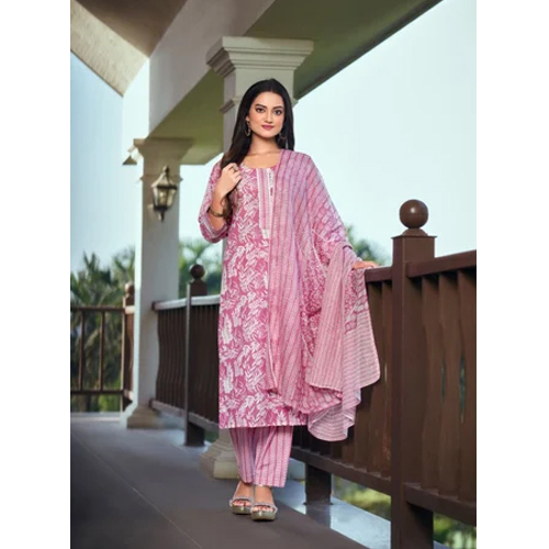 Cotton 3 Piece Suit