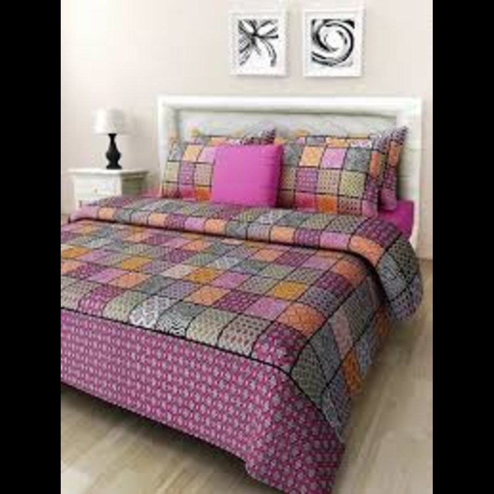 100% Cotton Printed Bedsheet