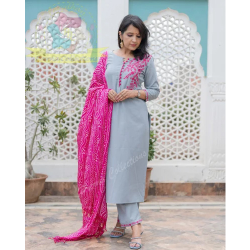 Rayon Designer Salwar Suit - Color: Different Available