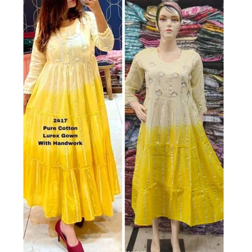 Ladies Designer Party Wear Gown