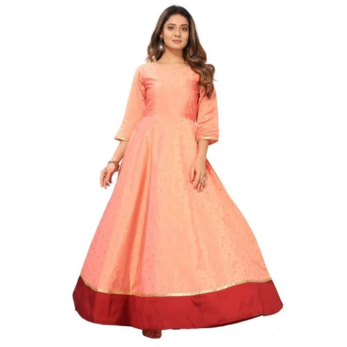 Ladies Long Floor Length Gown