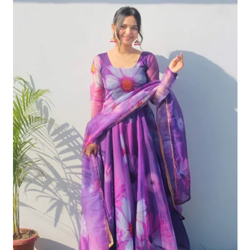 Ladies Designer Gown With Dupatta