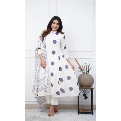 3 Piece Gown Suit Set