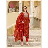 Kurti Pant With Designer Dupatta