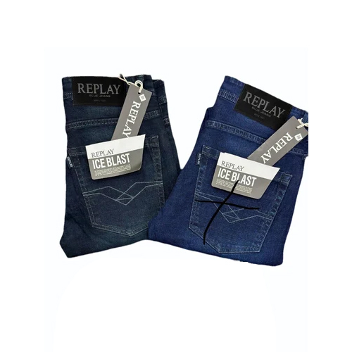 Men Stretchable Comfort Jeans - Color: Multicolor