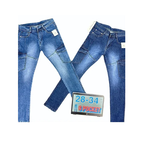 Mens 6 Pocket Jeans