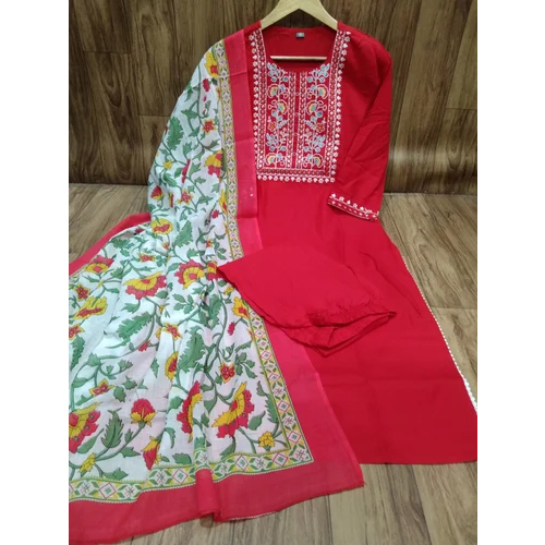 Ladies Party Wear 3 Piece Dress
