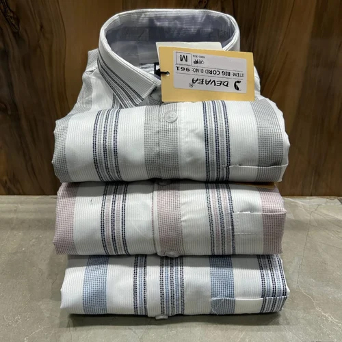 Men Cotton Check Shirt
